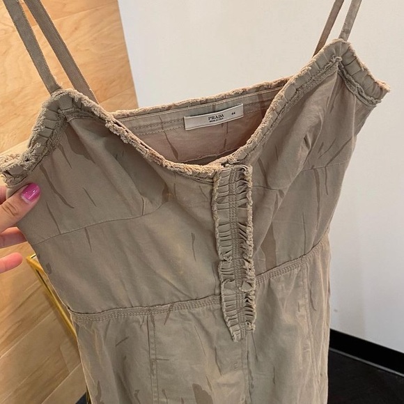 Prada Khaki Dress - Picture 2 of 11